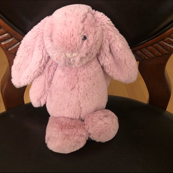 Jelly Cat Pink Rabbit Toy - Picture 2 of 2